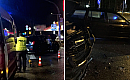 Dwa samochody zderzyły się na ul. Bałtyckiej w Olsztynie